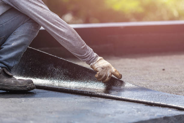 Professional Waterproofing technician working in Xenia, OH